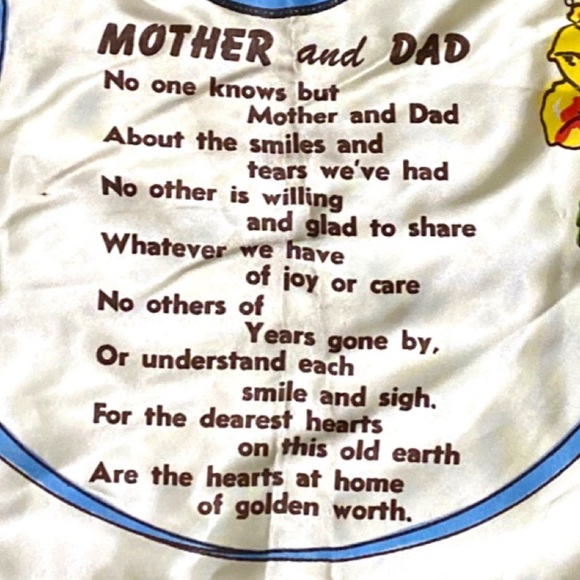 Vintage Keesler Air Force Base Mississippi Mother And Dad Pillow Case Sham - Picture 8 of 16